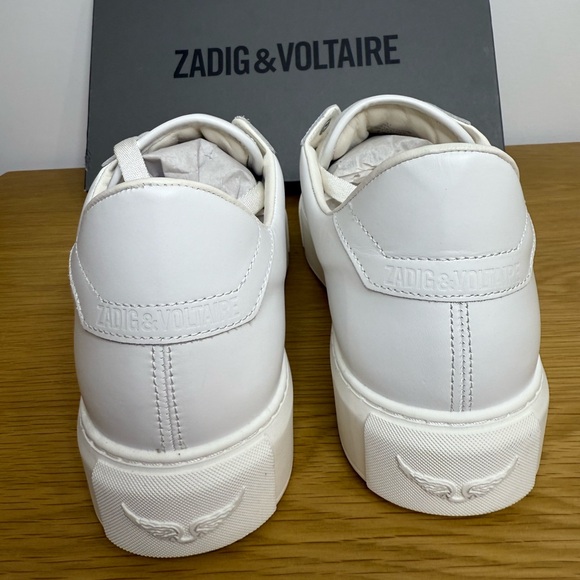 New in Box Zadig & Voltaire La Flash Low-Top Platform Sneakers SZ EU 41 / US 10 - Picture 11 of 13